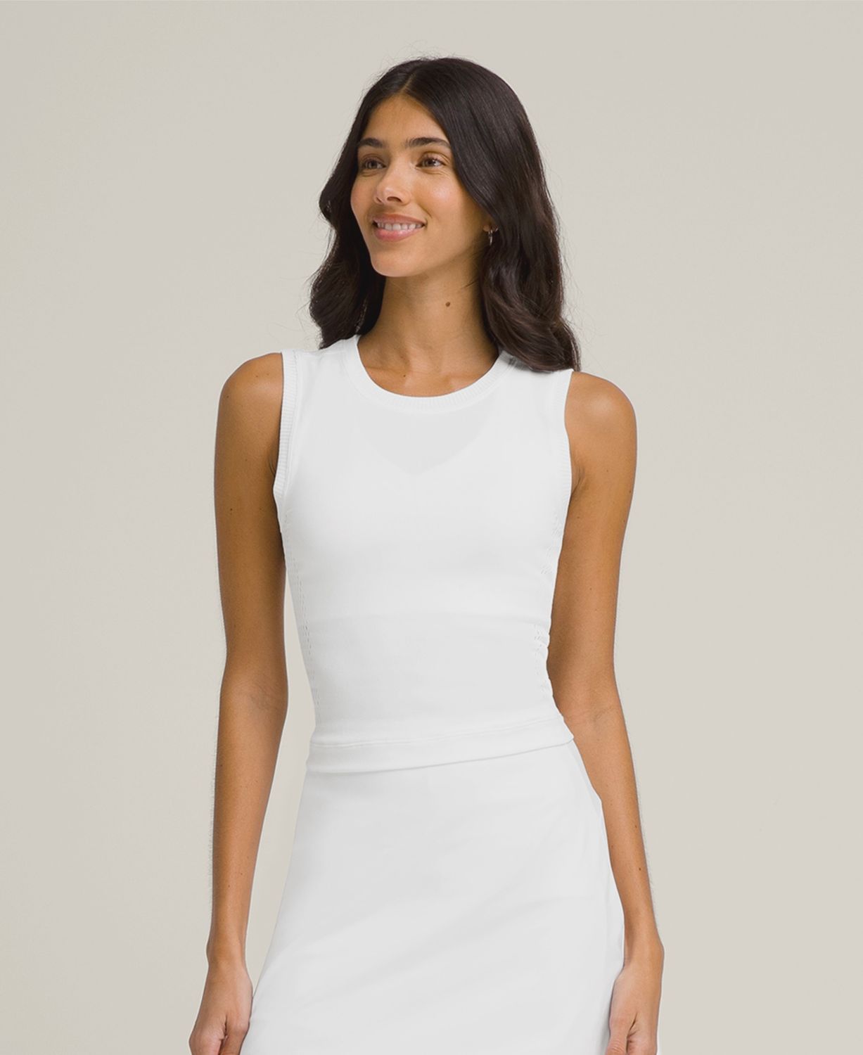 Wilson Pro Seamless Tank - Bright White