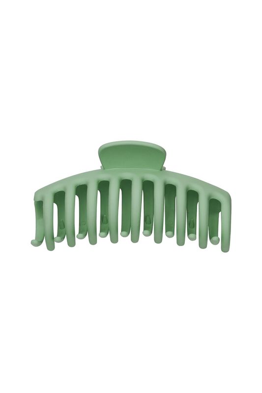 CGrote haarclip mat Plastic - Groen