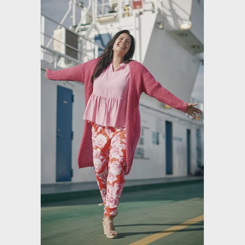 Vest Fuchia roze
