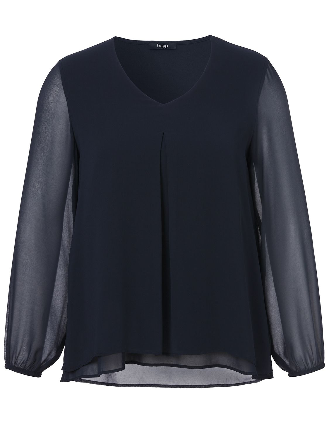 Blouse blauw