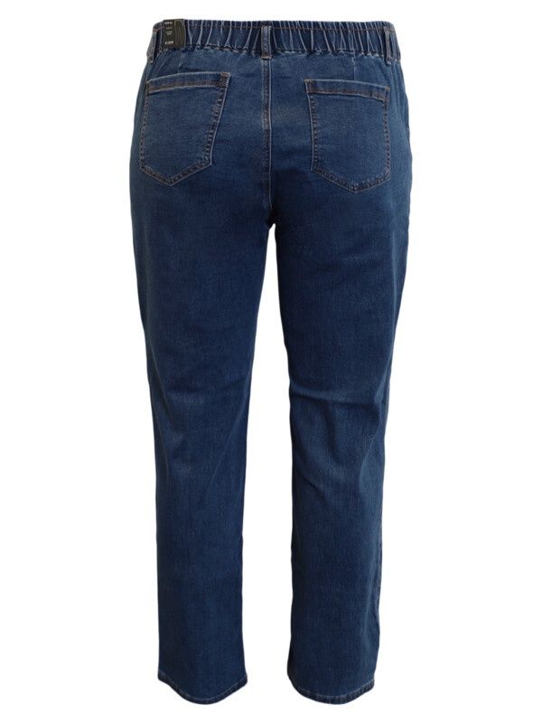 Sofia Straight Leg 7/8 Jeans – medium blue