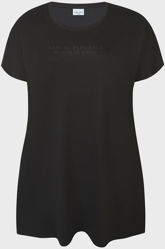 Mya 733-Tunic S/S Black