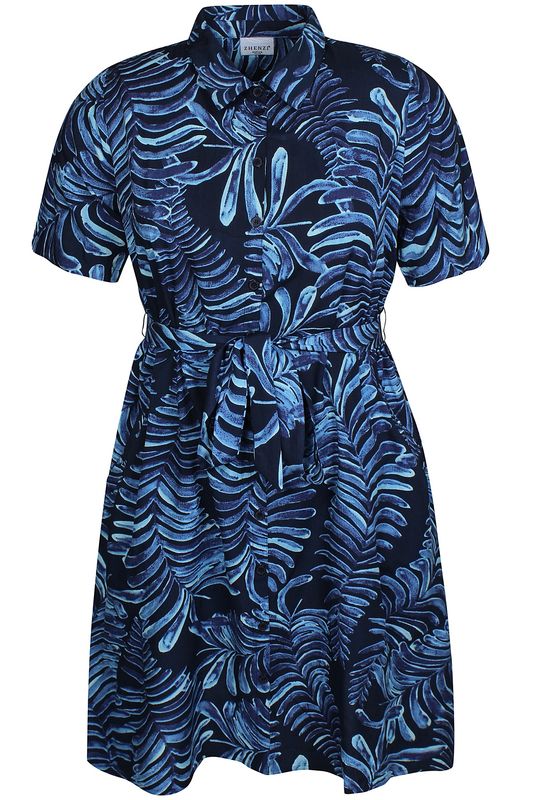 Macy 835-Dress Cornflower blue