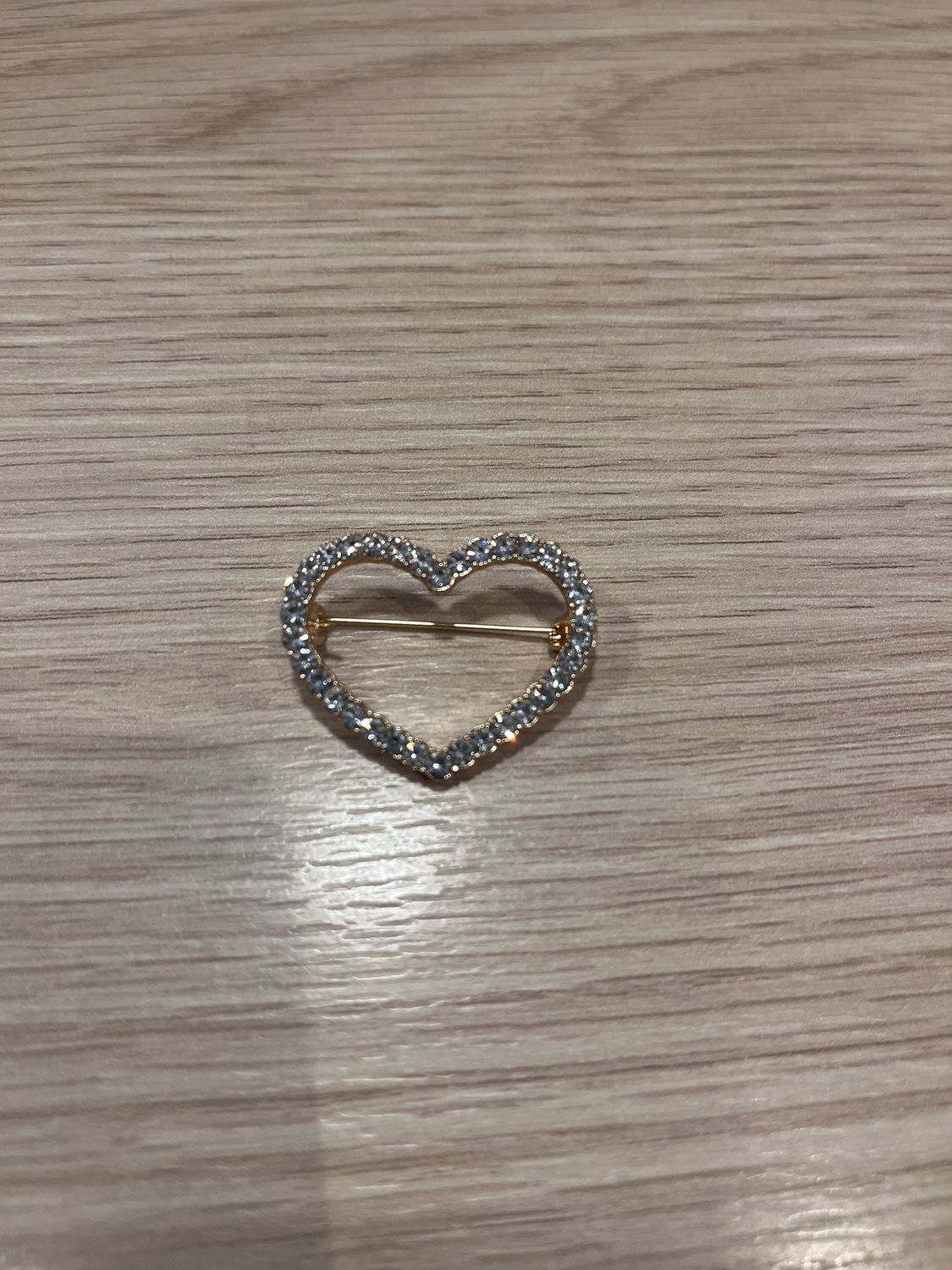Pin hart goud