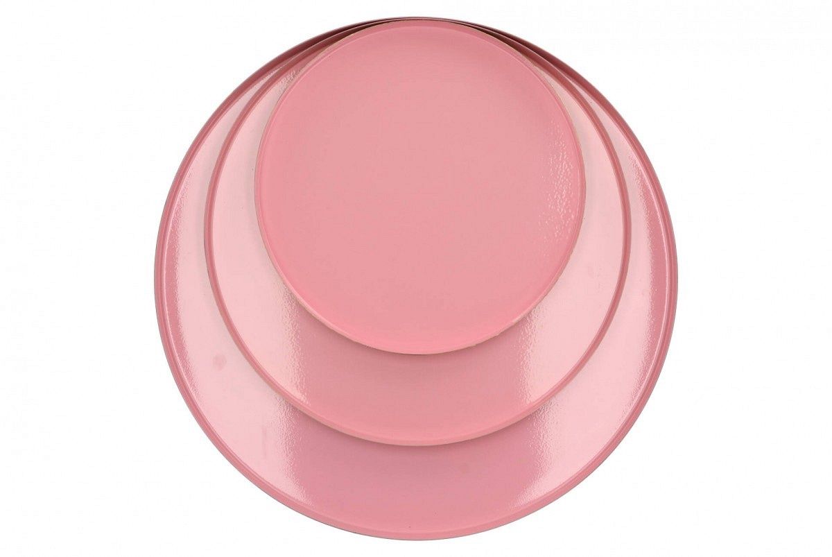 Marrakech k light pink plate 33x2cm