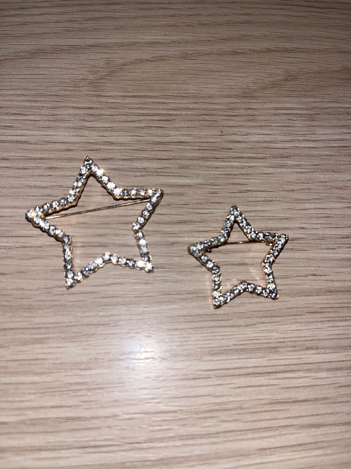 Pin ster zilver