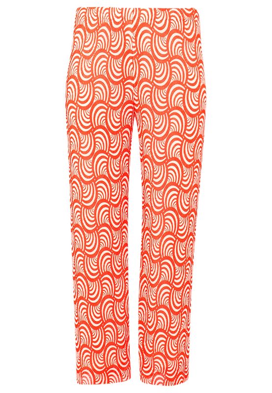 Trousers plisse SWIRL