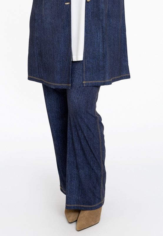 Broek bootleg Denim Dolce
