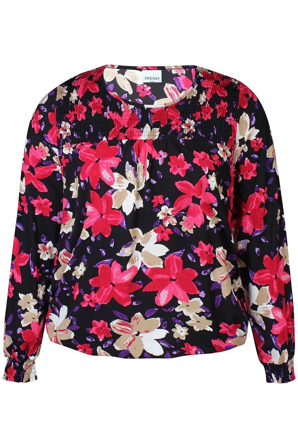 Blouse Esly 633 rood/roze