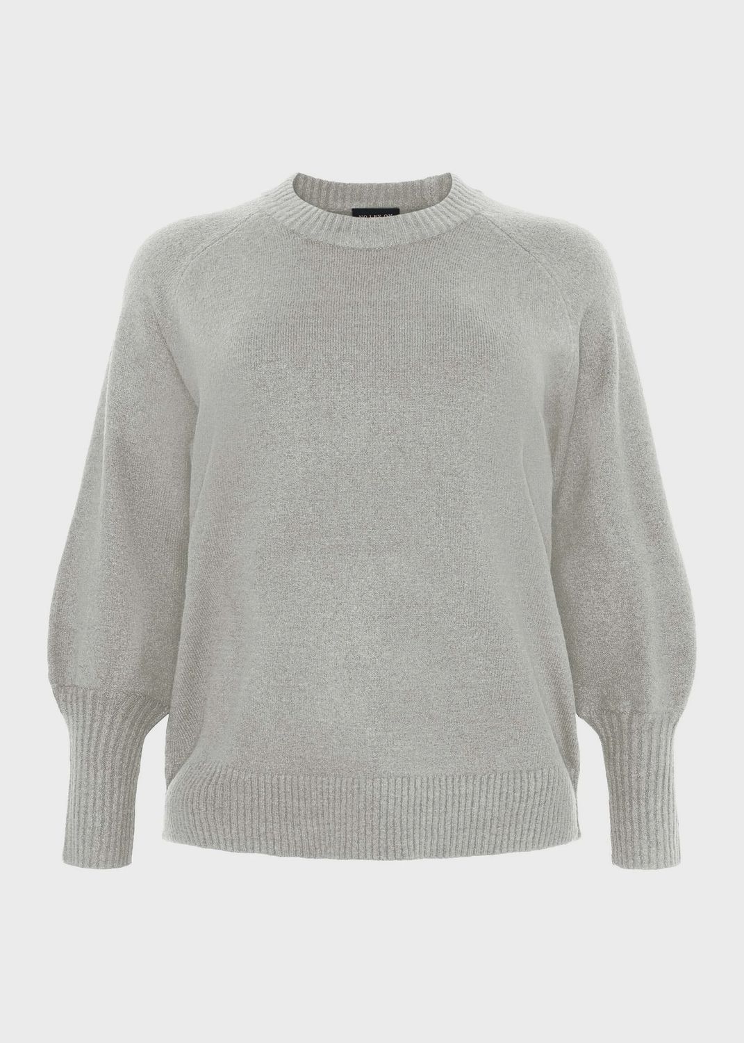 Trui Pofmouw Light Grey Melange