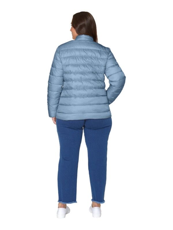 Jacket padded dusty blue