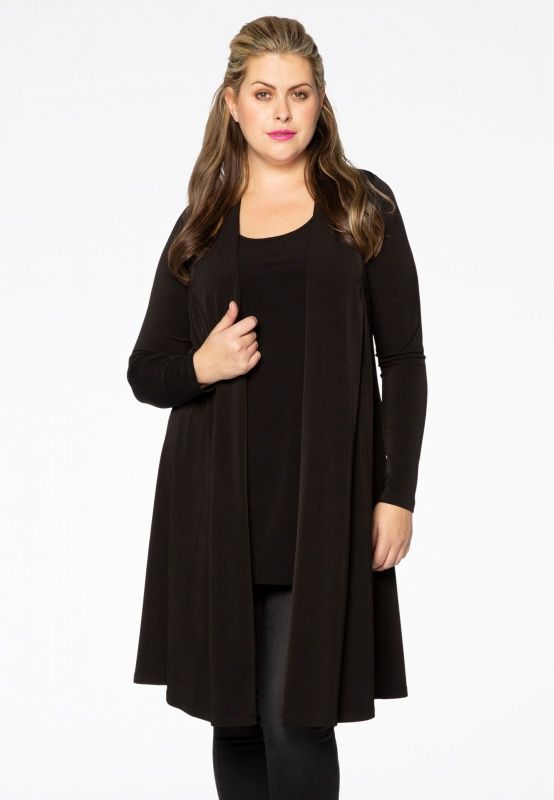 Vest lang zwart DOLCE