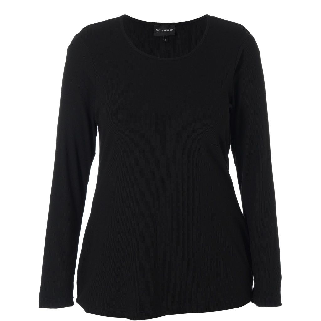 Flo rib blouse green