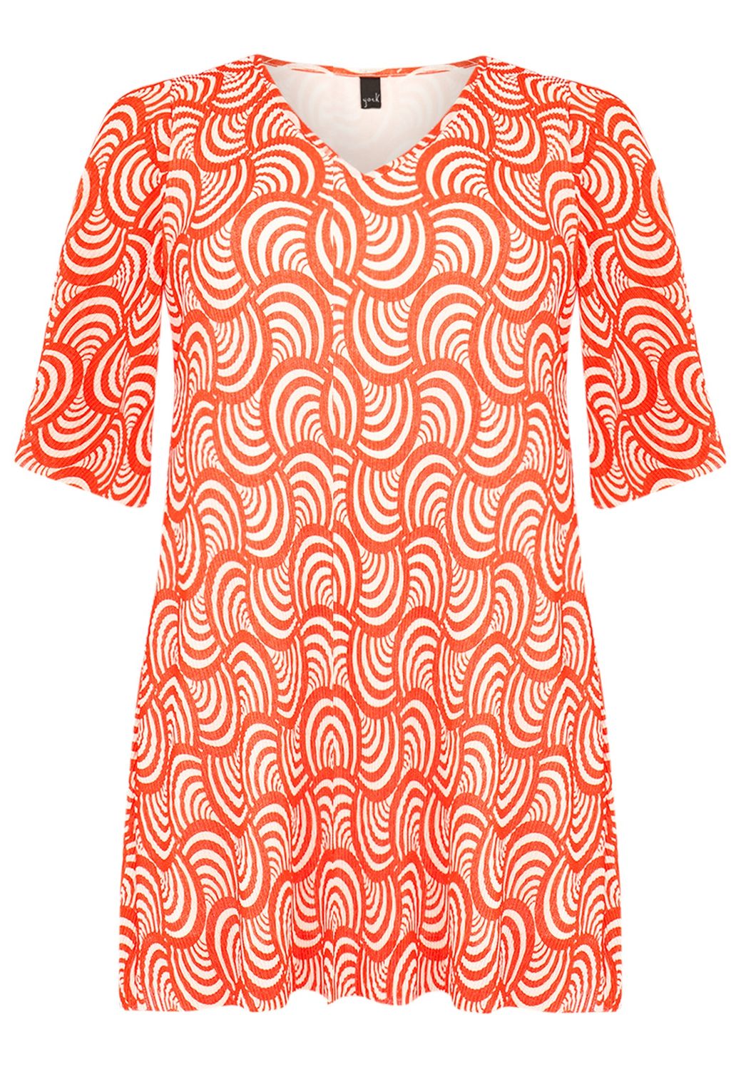 Tuniek plisse SWIRL