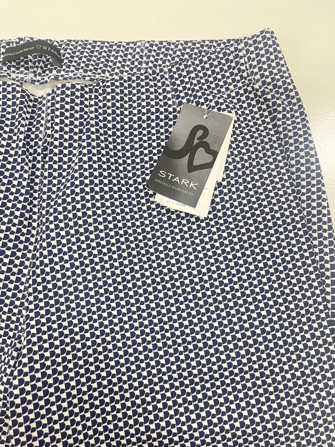 Jacky 4036 blauw wit printje