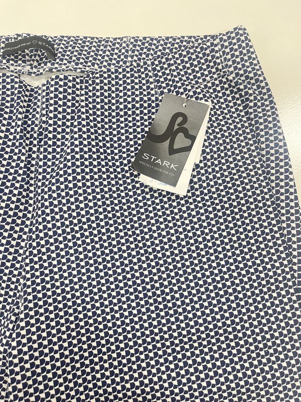 Jacky 4036 blauw wit printje