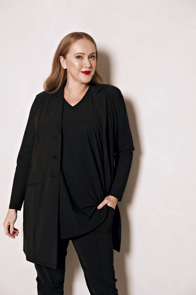 Jacket long Black