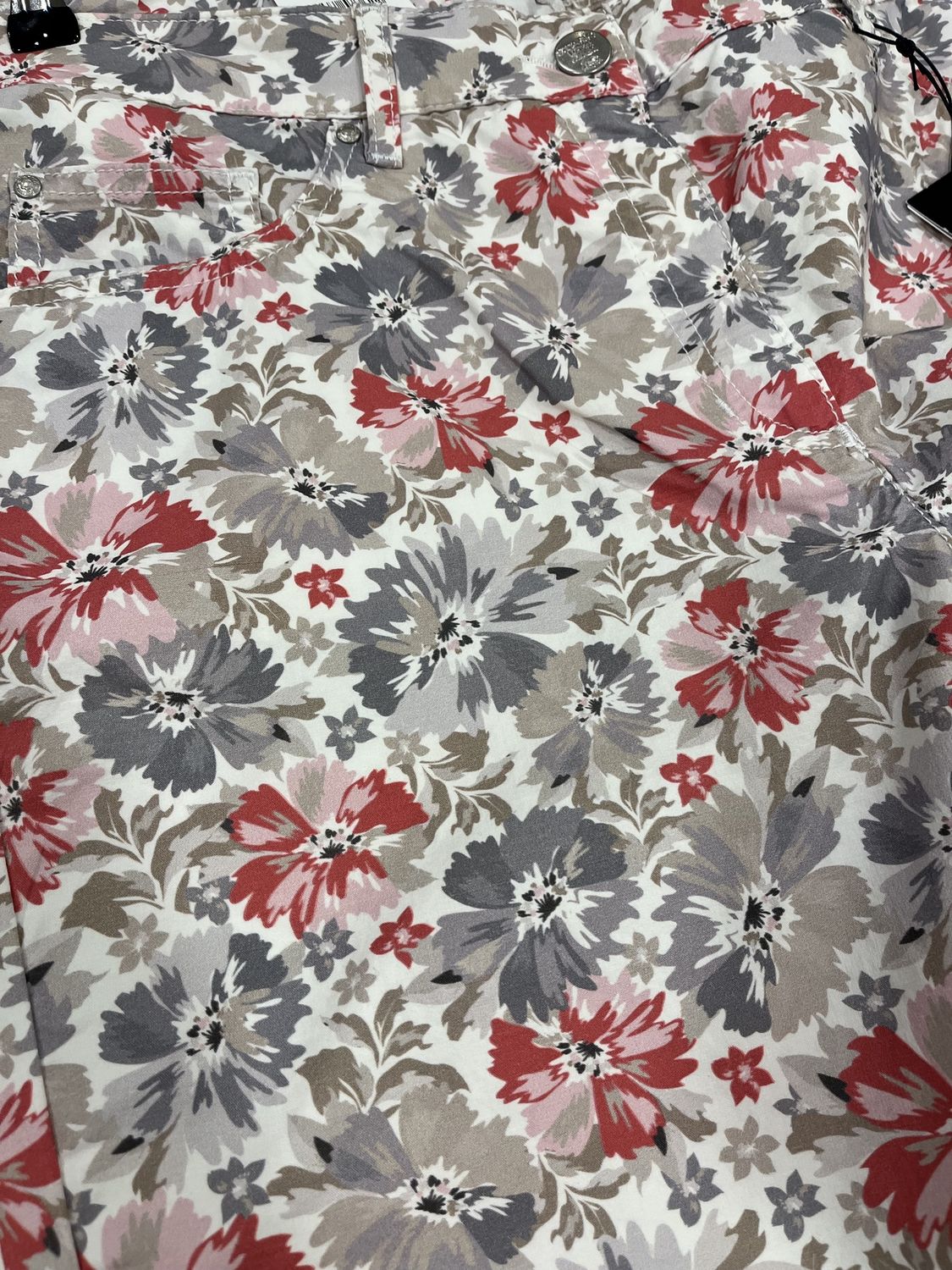 Cora 6/8 print rood/roze