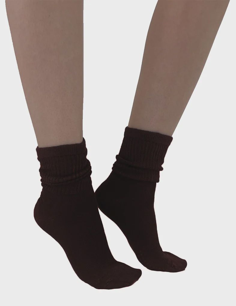 Bamboo sokken black