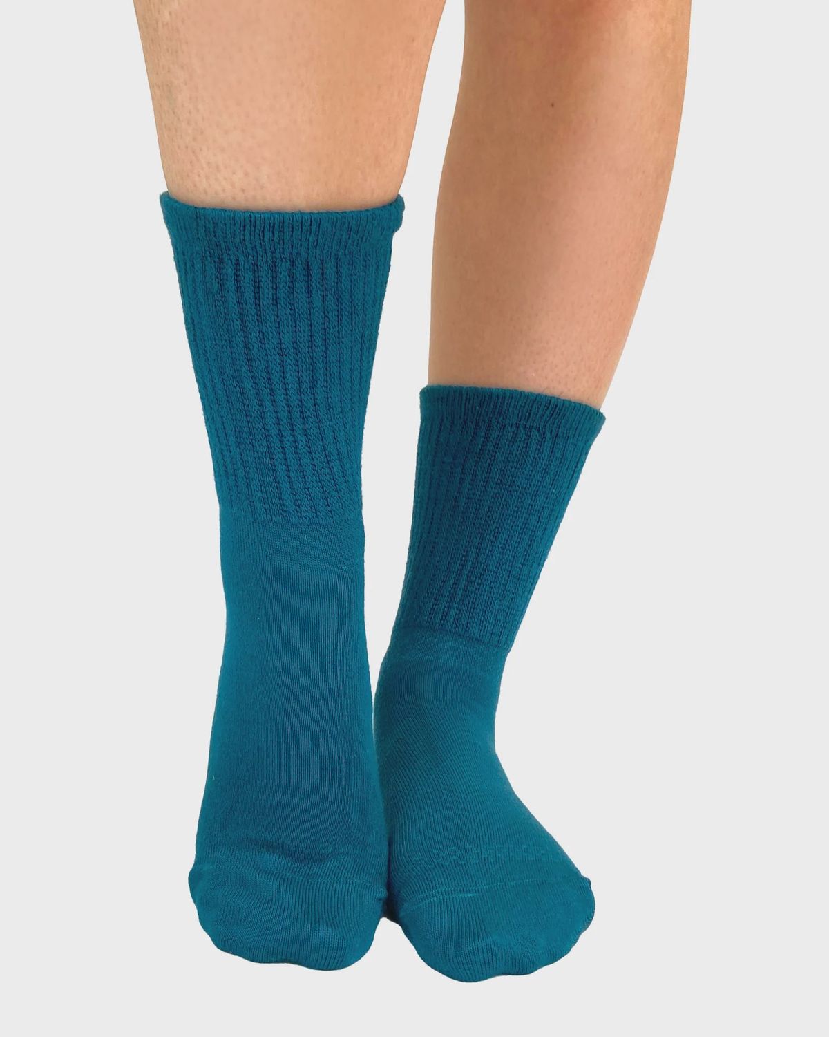 Bamboo sokken teal