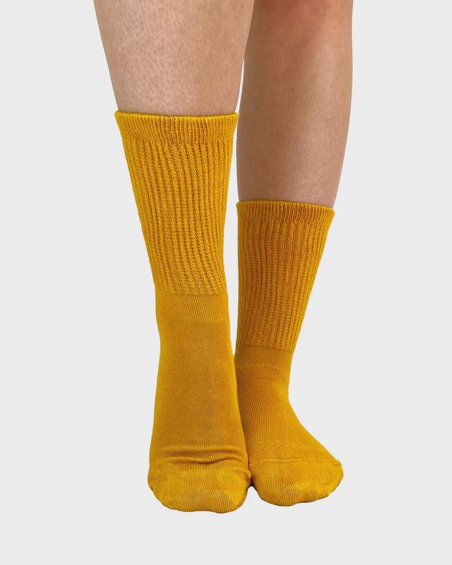 Bamboo sokken Mustard