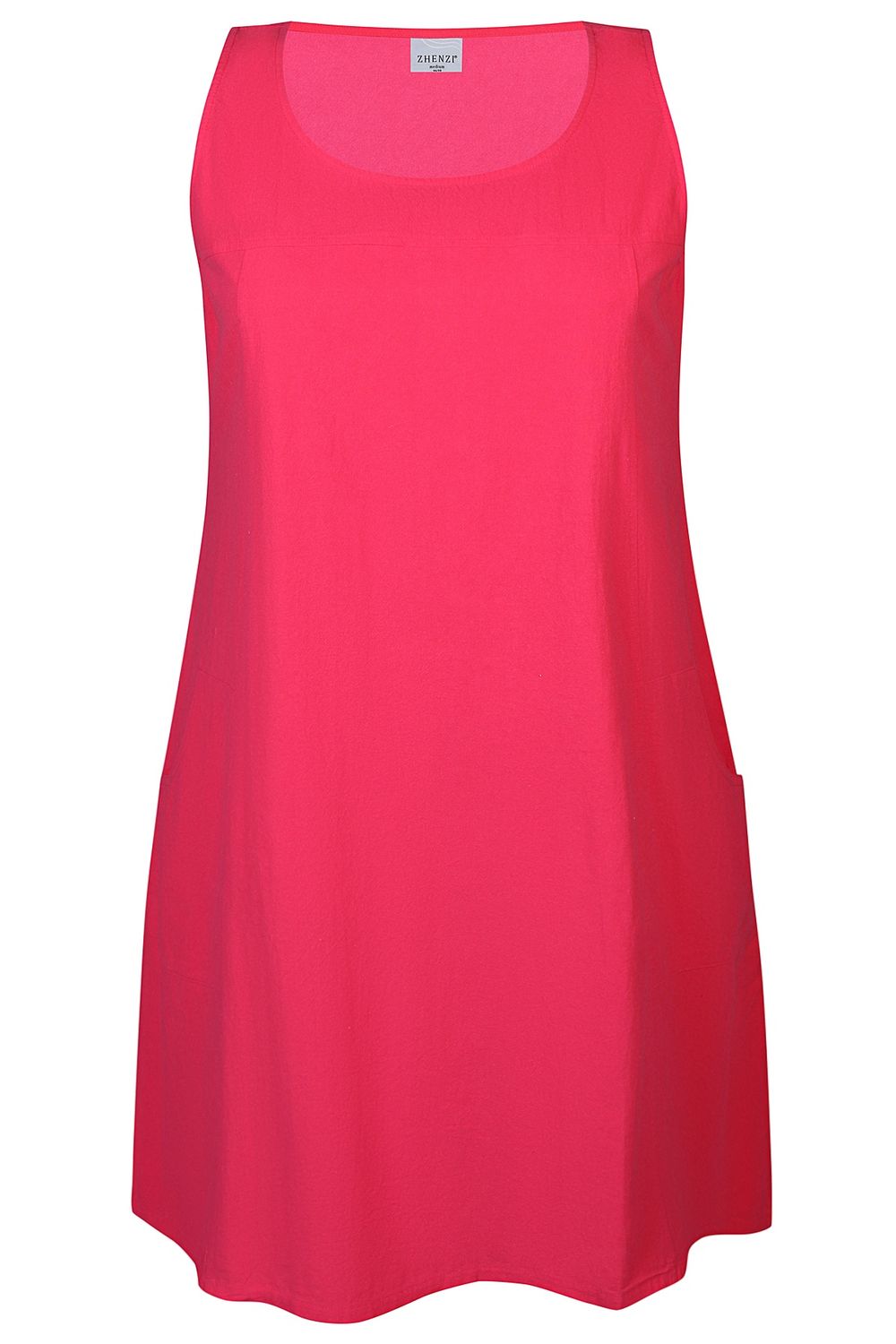 Amin 159-Dress N/S Raspberry