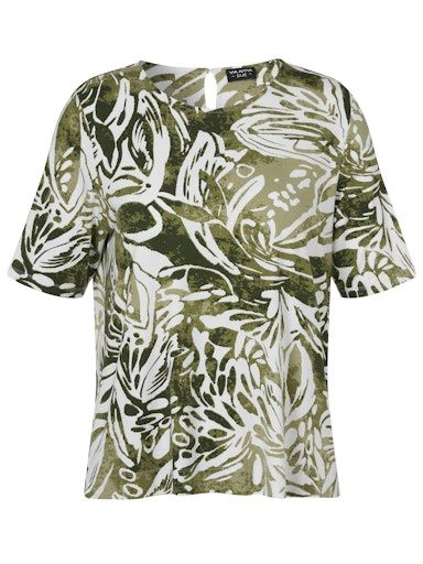 Shirt ronde hals khaki 2512484