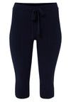 Trousers capri zwart