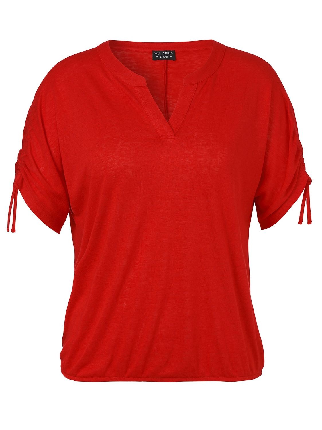 Shirt v-hals tomaat rood 2513402