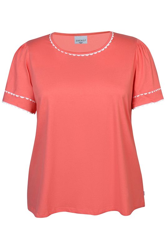 Leia 804-T-shirt Coral poppy