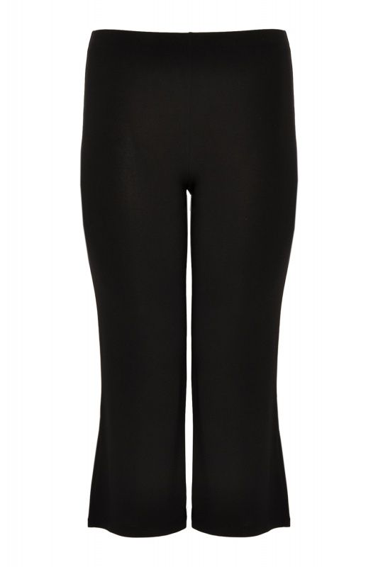 Trousers 7/8 DOLCE split NAVY