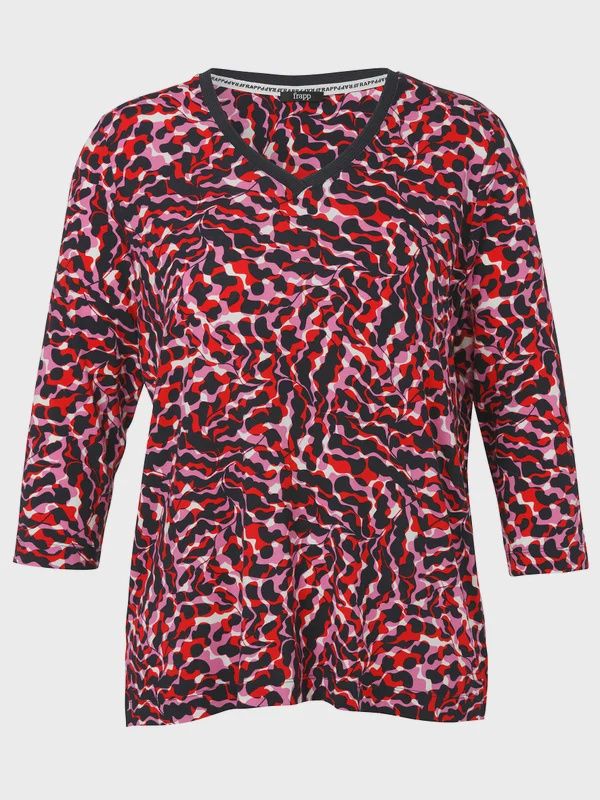 Shirt rood/paars/roze 2451493
