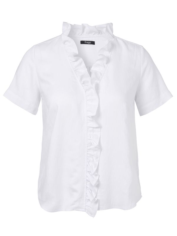 Blouse wit roesel 2553951