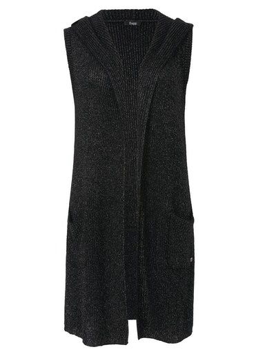 Vest zwart zonder mouw