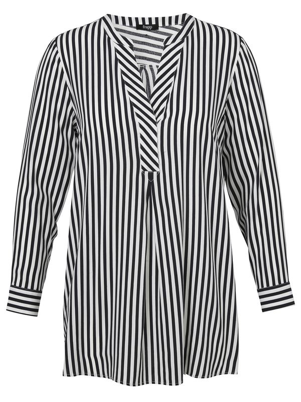 Blouse streep zwart wit