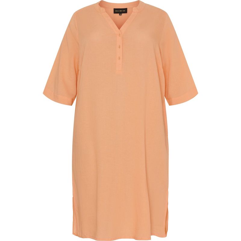 Loose tunic dress w pockets Coral Reef