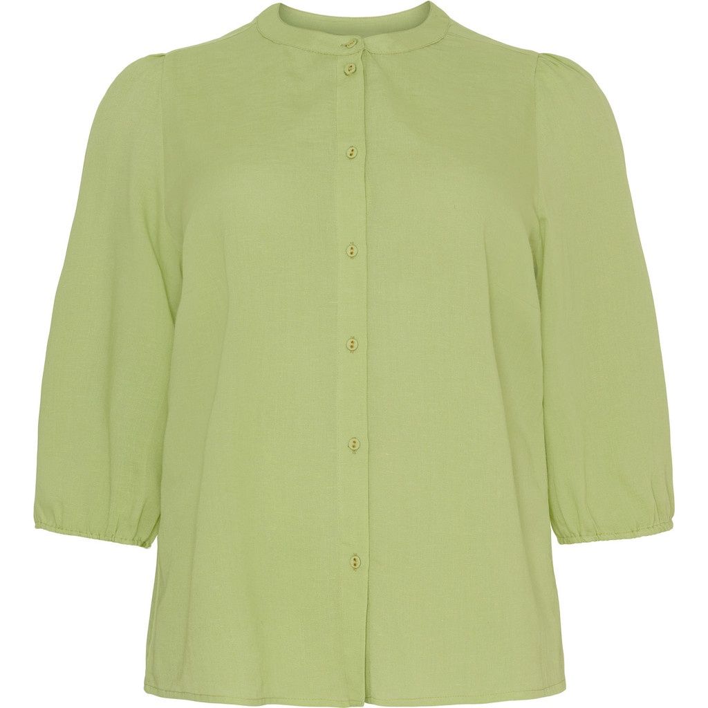 Shirt w puff and 1/2 sleeve Nile Green