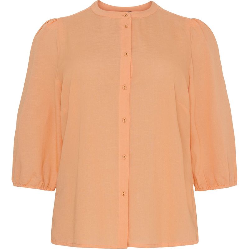 Shirt w puff and 1/2 sleeve Coral Reef