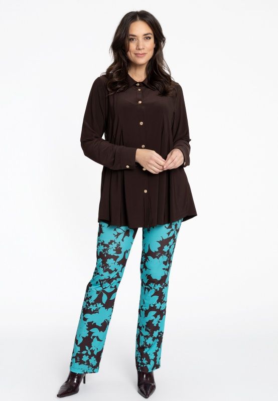 Tregging JONES aqua bruin