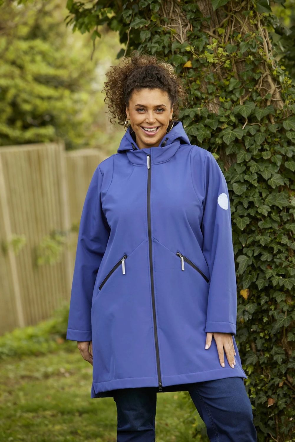 Jas Floe 687 - soft gel blauw