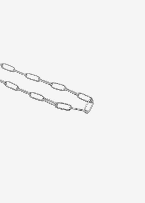 Schakelketting Saartje - Zilver
