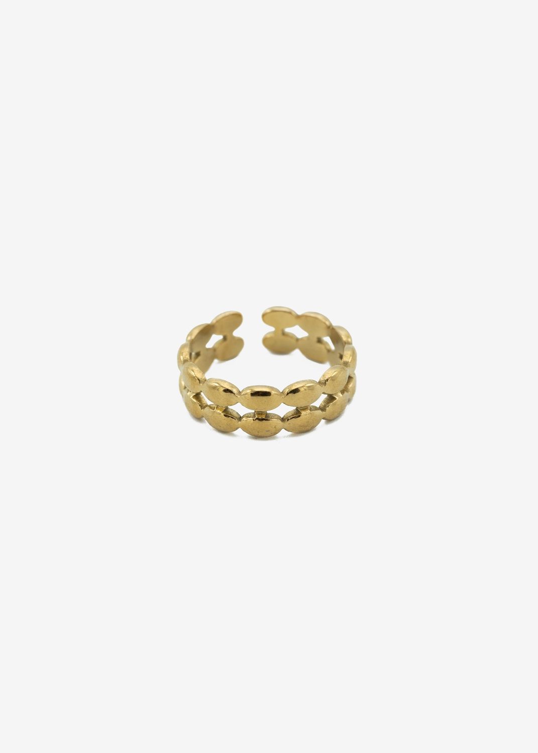 Dubbele ring connected dots
