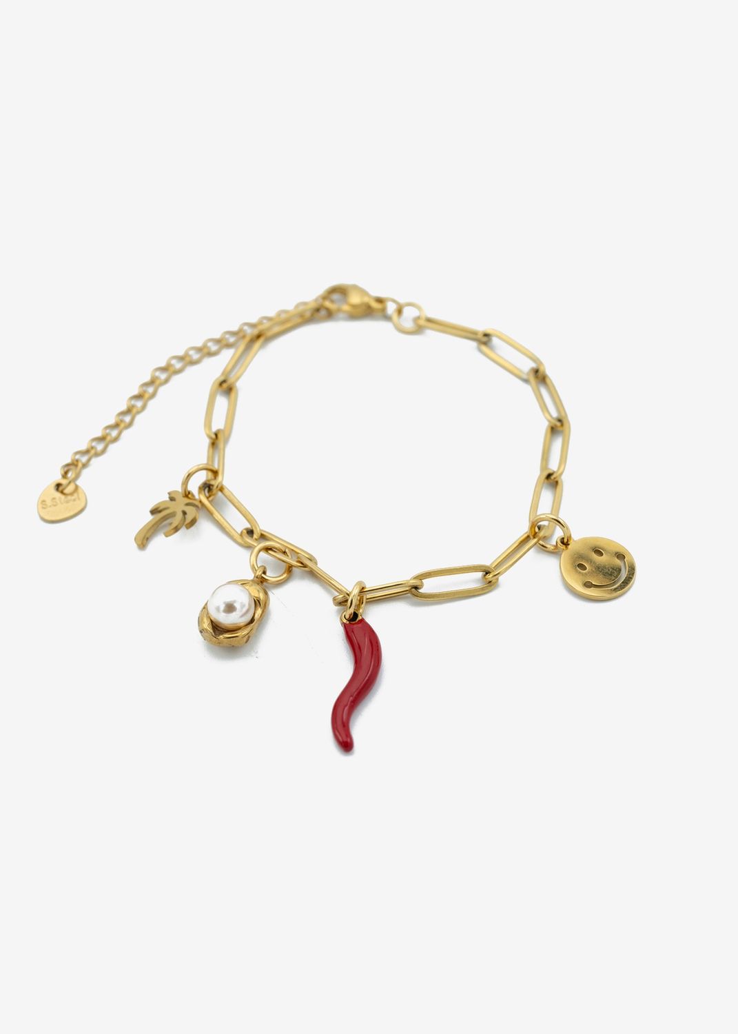 Bedelarmband hot hot chilli