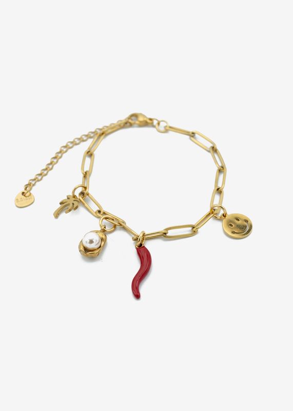 Bedelarmband hot hot chilli