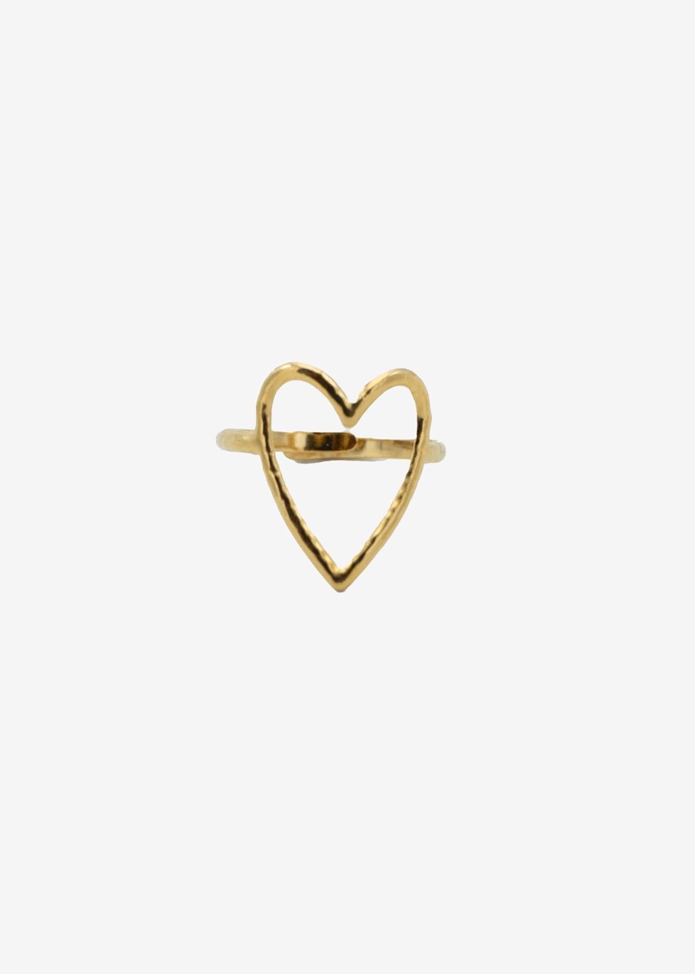 Imperfecte statement ring hart
