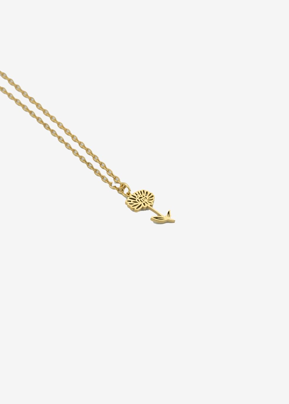 Ketting geboortebloem chrysant november