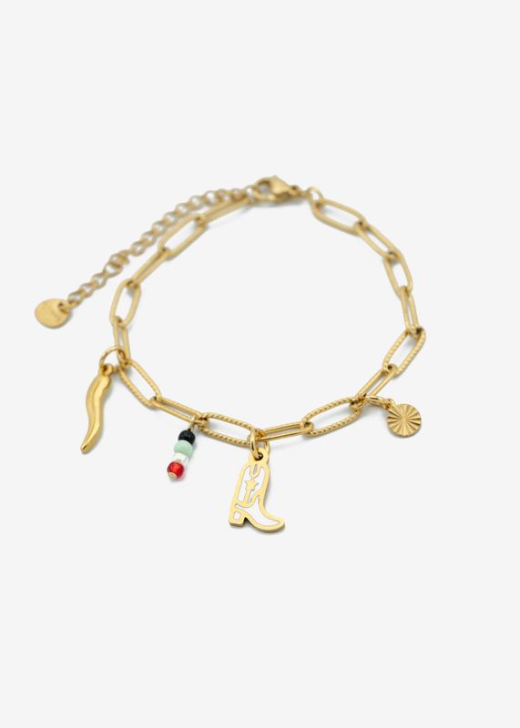 Bedelarmband sweet cowboy