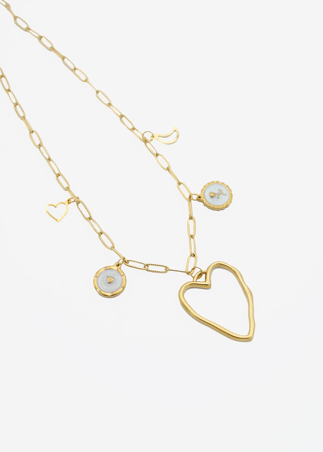 Bedelketting big heart