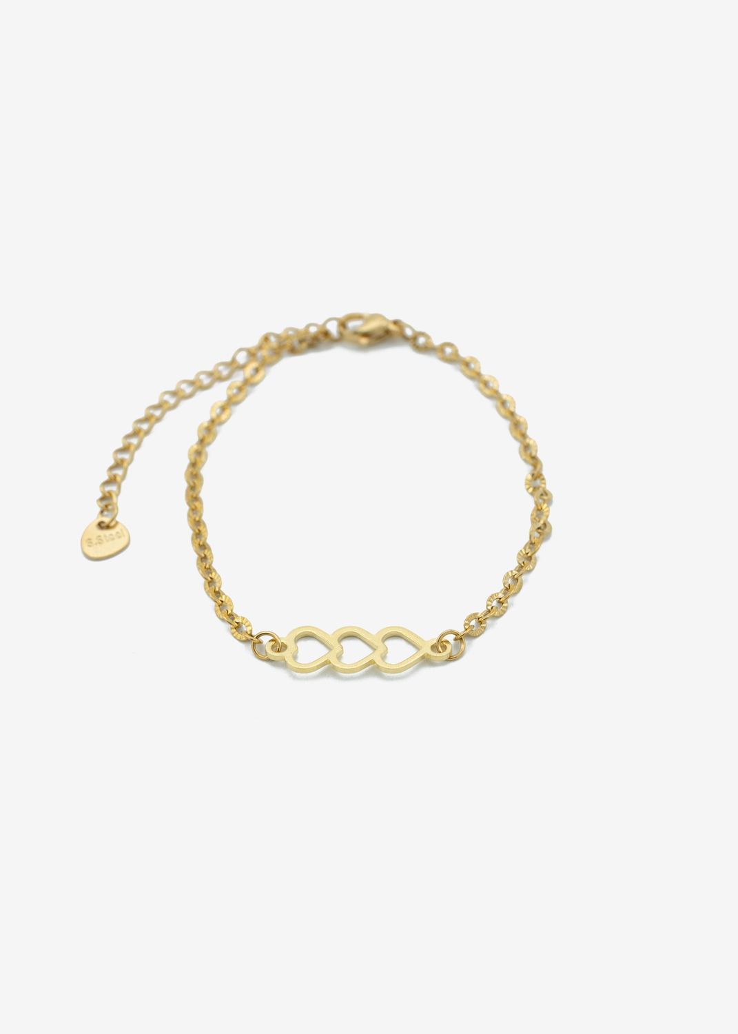 Armband triple hearts