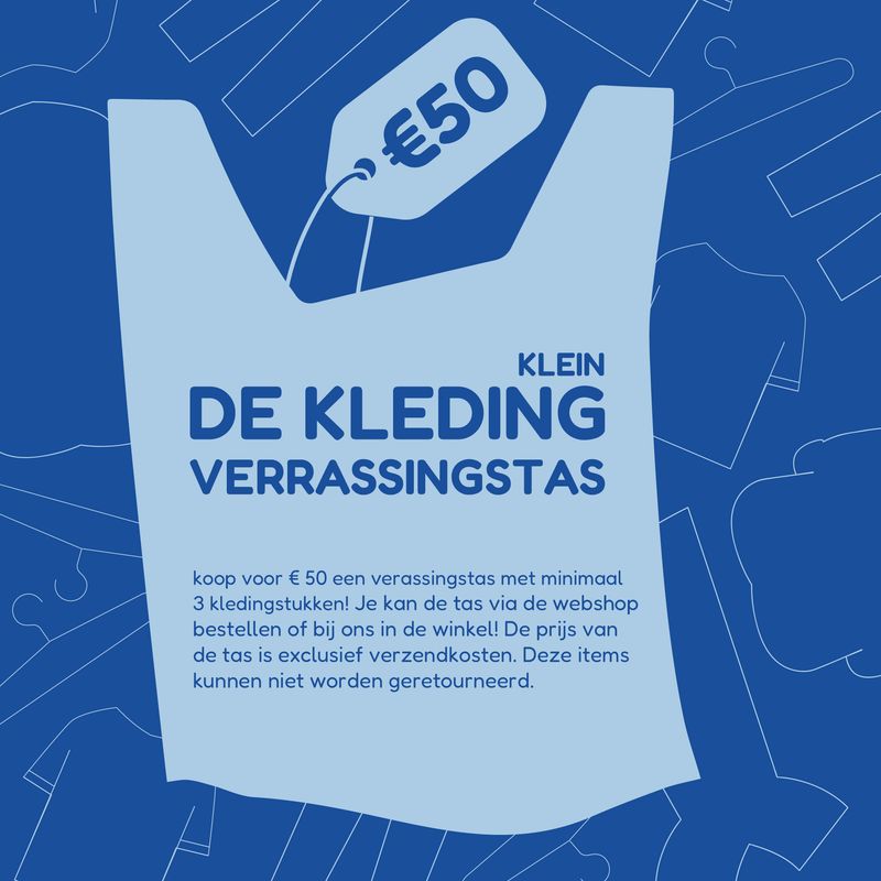 De kleding verrassingstas - klein
